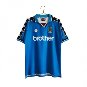 camiseta retro manchester city 1997/98