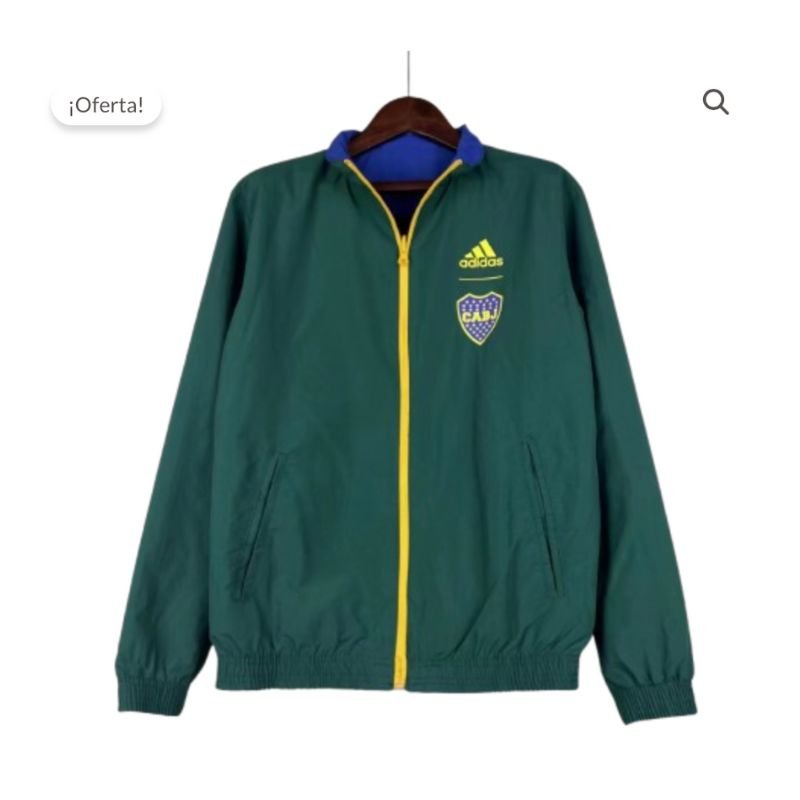 chubasquero reversible boca juniors chubasquero reversible boca juniors