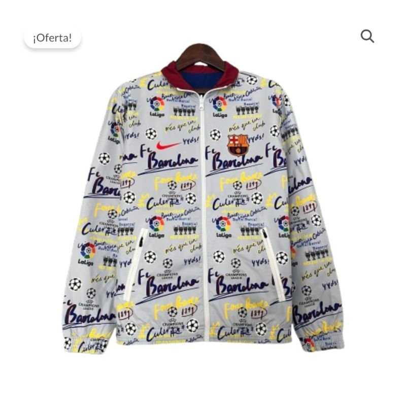 chubasquero reversible fc barcelona chubasquero reversible fc barcelona