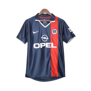 camiseta retro paris saint germain football club 2001/02