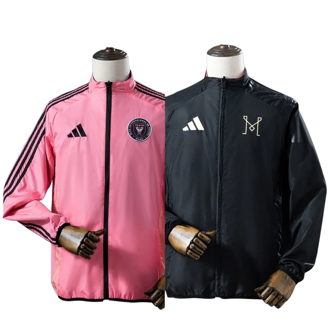 chubasquero reversible inter de miami chubasquero reversible inter de miami