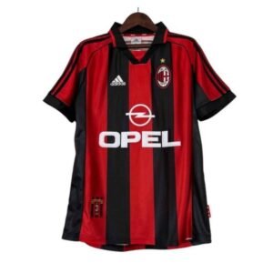 camiseta retro ac milÁn 1998