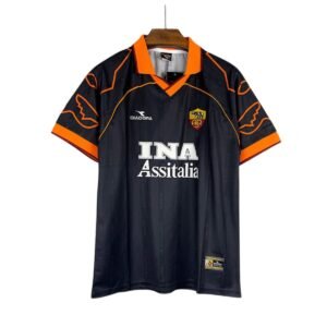 camiseta retro as roma 1999/00