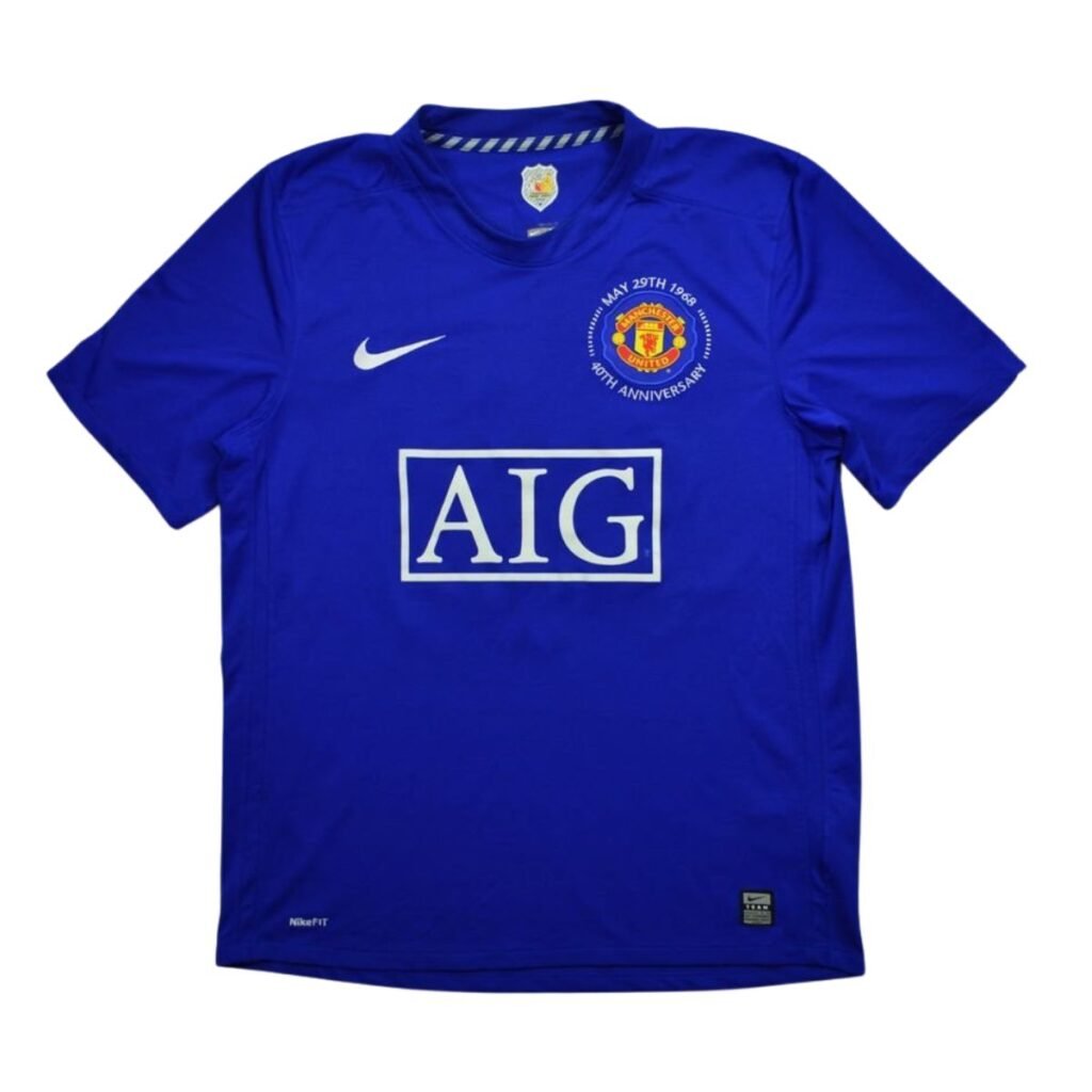 camiseta retro manchester united 2008/09
