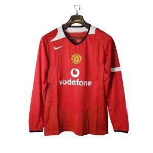 camiseta retro manchester united 2004/06