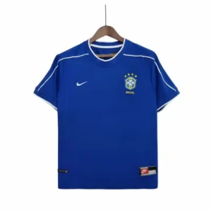camiseta retro selecciÓn brasil 1998