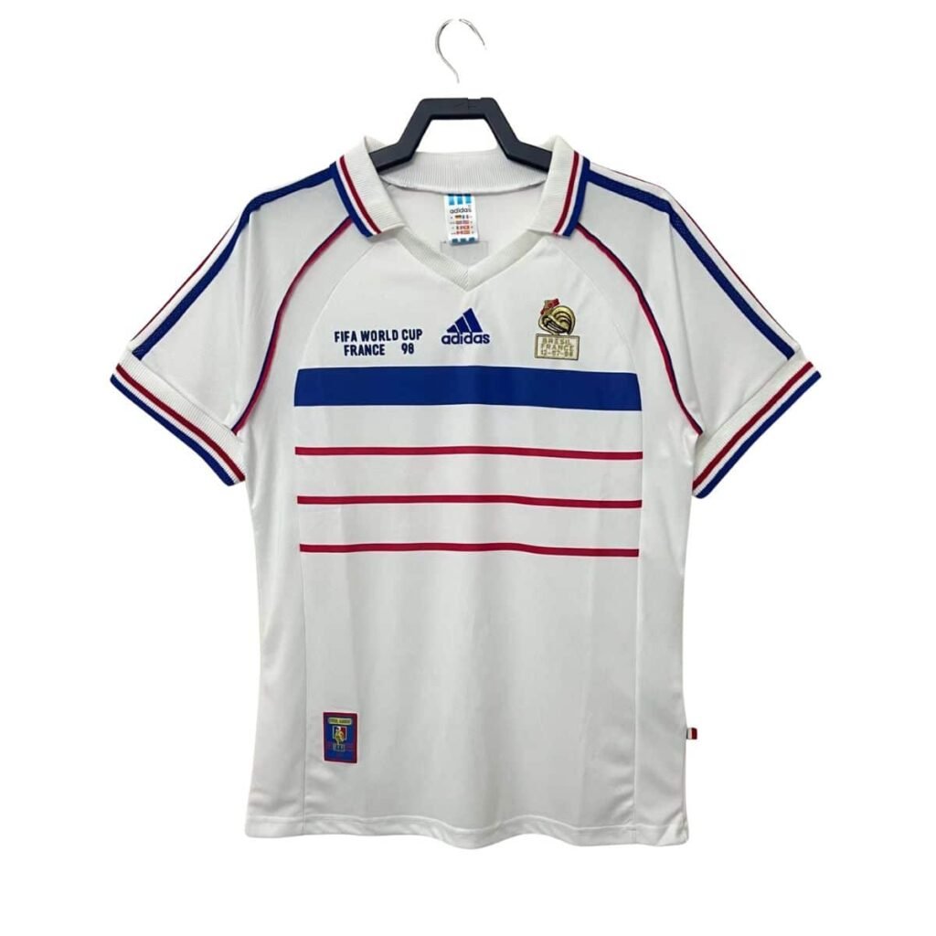 camiseta retro selecciÓn francia 1998