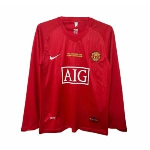 camiseta retro manchester united 2007/08
