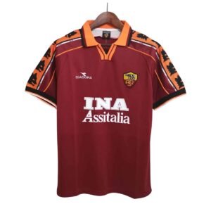 camiseta retro as roma 1998/99