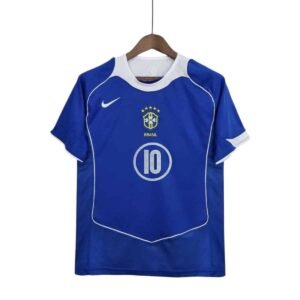 camiseta retro selecciÓn brasil 2004
