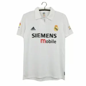 camiseta retro real madrid 2002/03