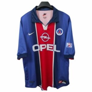 camiseta retro paris saint germain football club 2001/02