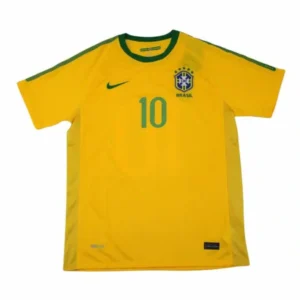 camiseta retro selecciÓn brasil 2010
