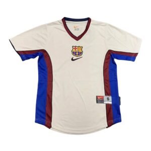 camiseta retro fc barcelona 1999/20