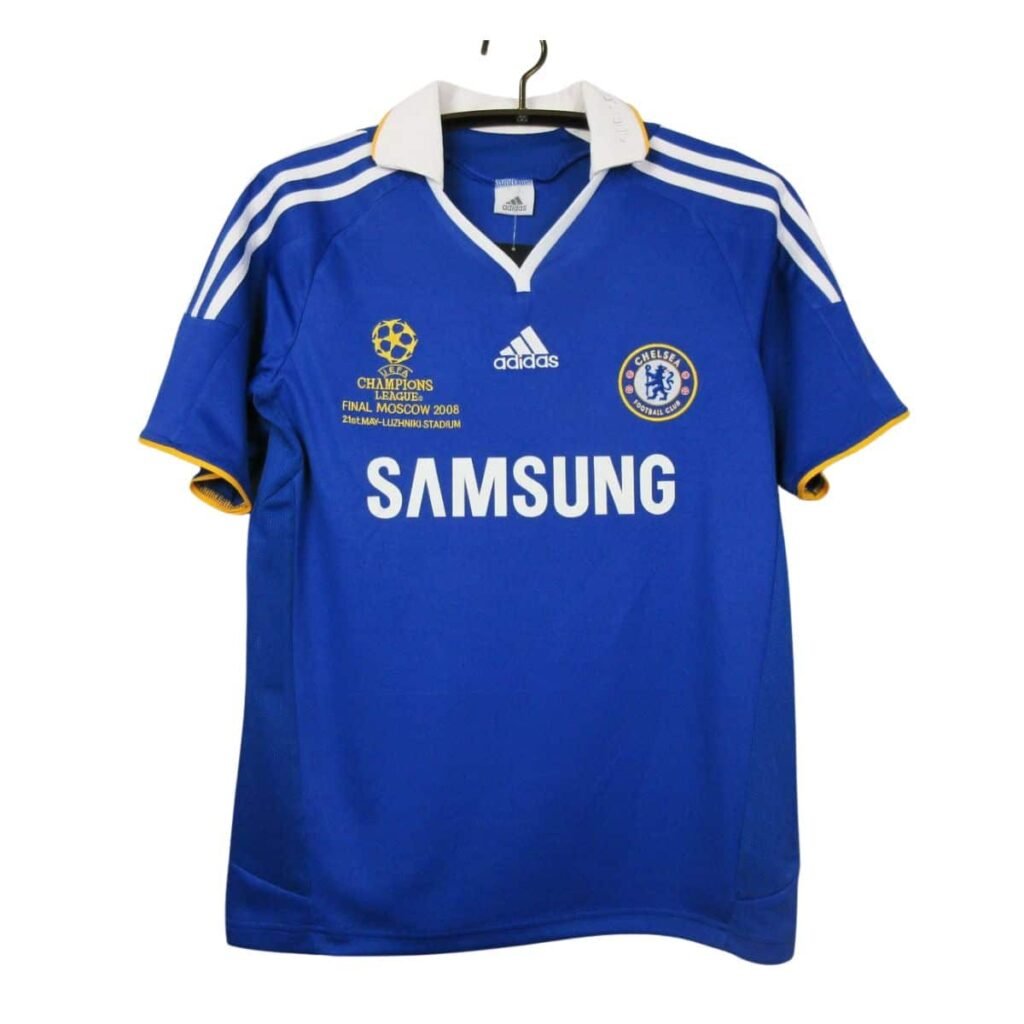 camiseta retro chelsea football club 2007/08