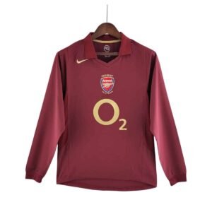 camiseta retro arsenal football club 2005/06