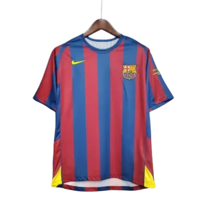 camiseta retro fc barcelona 2005/06