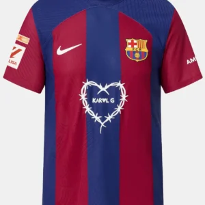 camiseta fc barcelona karol g 2023/24