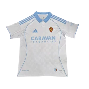 camiseta real zaragoza 2025/26