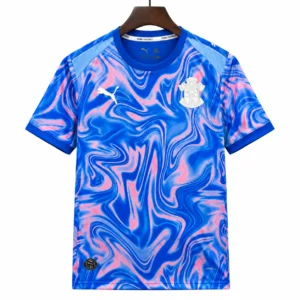 camiseta puma de mármol azul