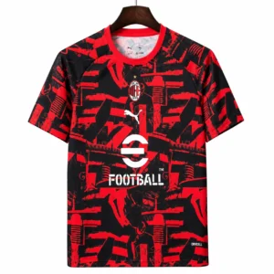 Catálogo LaGrada camiseta del ac milan en rojo y negro