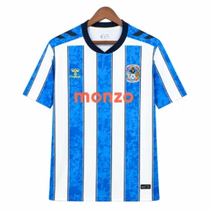 camiseta del coventry city rayada